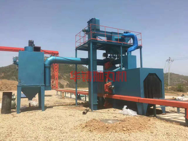 H型鋼拋丸機(jī)案例使用現(xiàn)場(chǎng)圖 H型鋼拋丸機(jī)案例使用現(xiàn)場(chǎng)圖