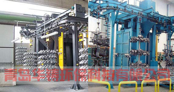 自動懸鏈輸送式拋丸機 自動懸鏈輸送式拋丸機