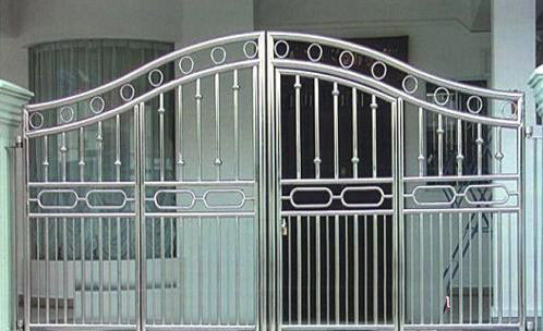 金屬鐵藝大門拋丸除銹設備 金屬鐵藝大門拋丸除銹設備