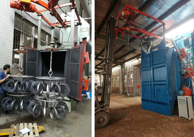 Q3750吊鉤式拋丸機 Q3750吊鉤式拋丸機