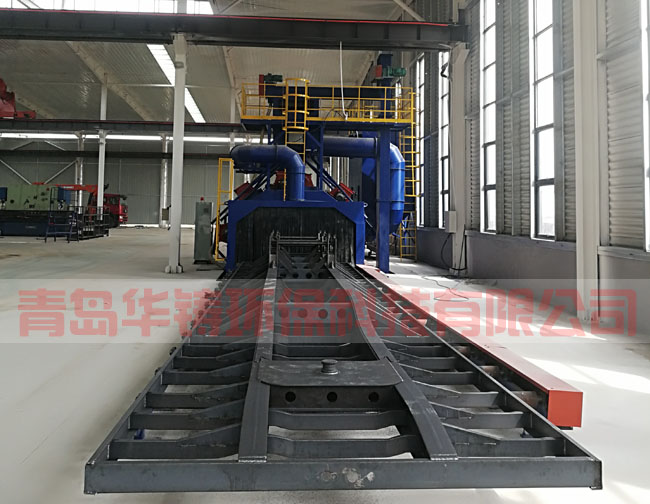 掛車底盤拋丸機 掛車底盤拋丸機