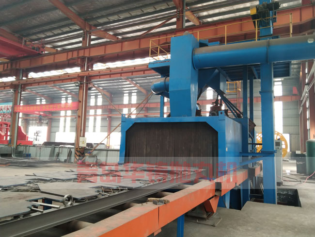 鋼板拋丸機,鋼結構拋丸清理機 鋼板拋丸機,鋼結構拋丸清理機