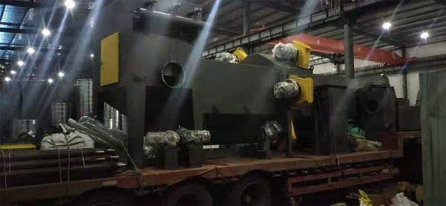 河南防腐拋丸機發貨現場 河南防腐拋丸機發貨現場