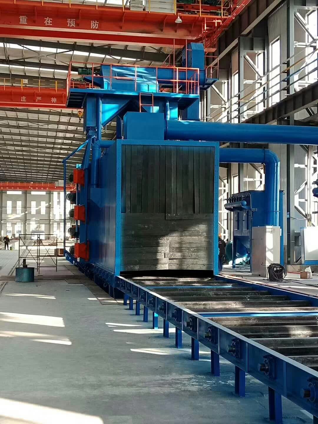 鋼結(jié)構(gòu)拋丸機(jī)圖五 鋼結(jié)構(gòu)拋丸機(jī)圖五